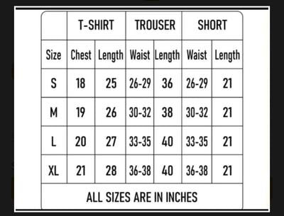 Men Black Markhor Graphic Tracksuit 2Pcs Jersey Shorts & T-Shirt