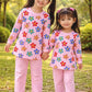 Summer Collection 2 Pcs Girl's Baby Doll Printed Shirt And Trouser