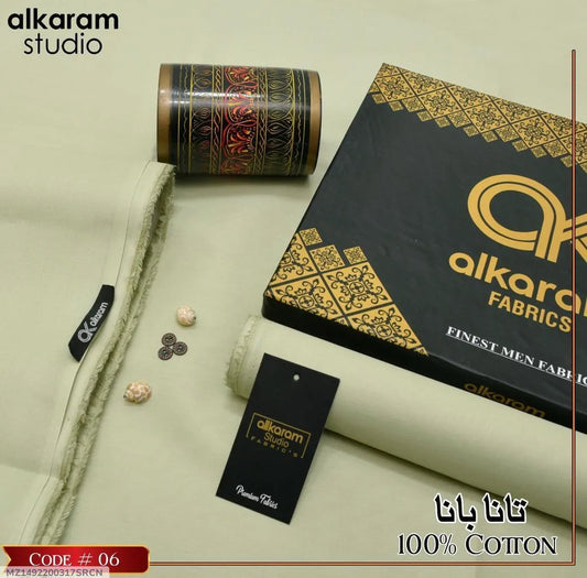 Men Cotton Suit Green 100% Summer Eid Wedding Office