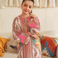 2 Pcs Girl's Arabic Lawn Printed Stitched Suit