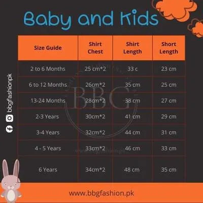 Kids Pineapple Print Night Suit Yellow Cream
