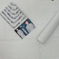 Men Cotton Self Print Suit Grey 3.5 Gazz