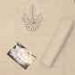 Unstitched Cotton Kurta Trouser Set Off-White Eid Wedding Suit