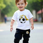 Boy's Printed Polyester Tracksuit White 1-12Yrs