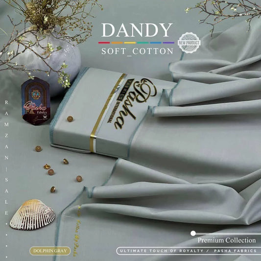 Men’s Unstitched Soft Cotton Plain Suit