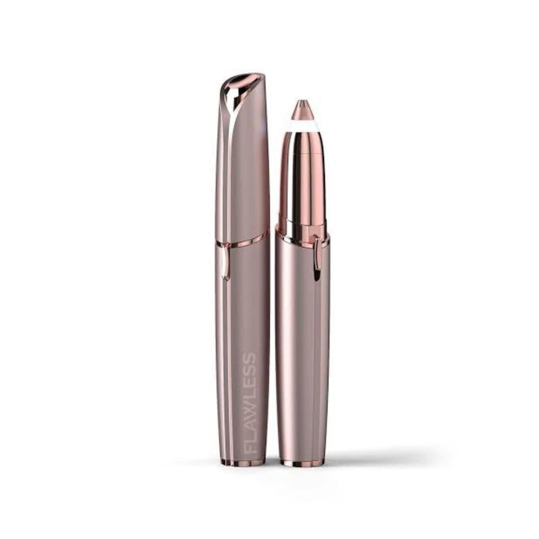 Flawless Pen Eyebrow HairRemover–RechargeablePrecisionTrimmerfor Effortless BrowShaping