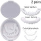 Snap On Fake Teeth White ABS Comfort Fit
