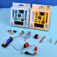 Kids Electric Circuit Kit with Light Bulb & Fan