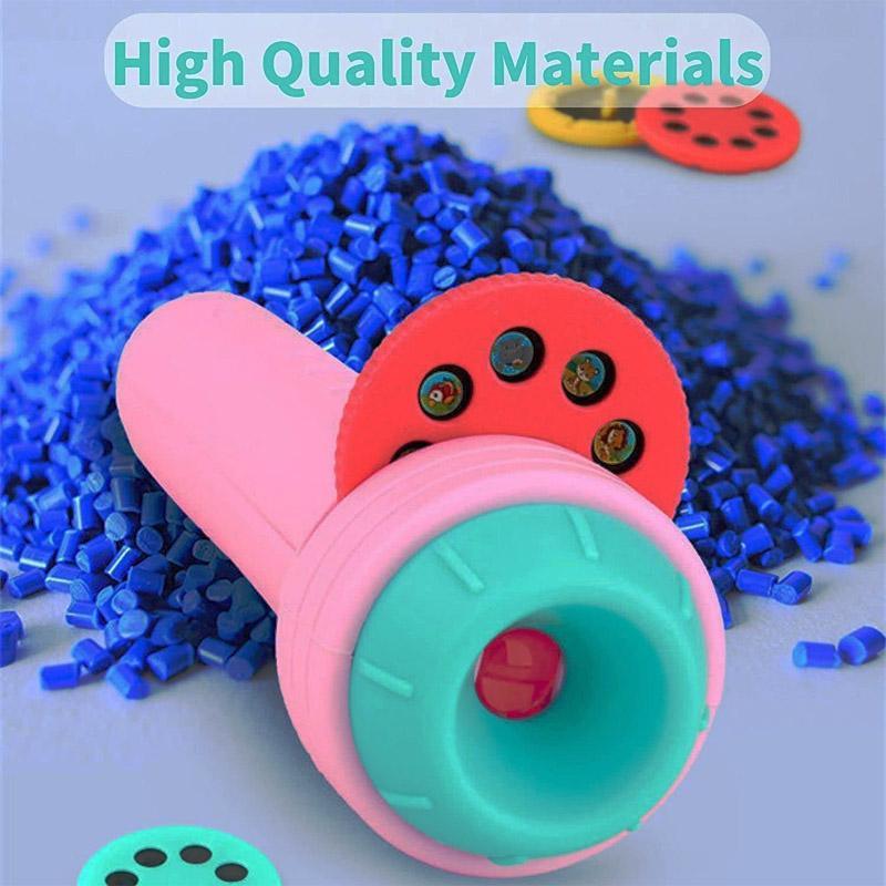 HD Projection Flashlight for Kids Wall Projection 90°