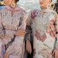 LAWAN 3P Embroidered Floral Gown Set for Women