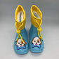 Sky Blue Cartoon Puppy Rain Boots for Kids